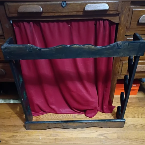 Black Wall Rack - Picture 6 of 13